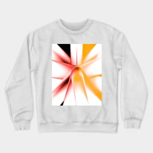 white, yellow, red and black Crewneck Sweatshirt